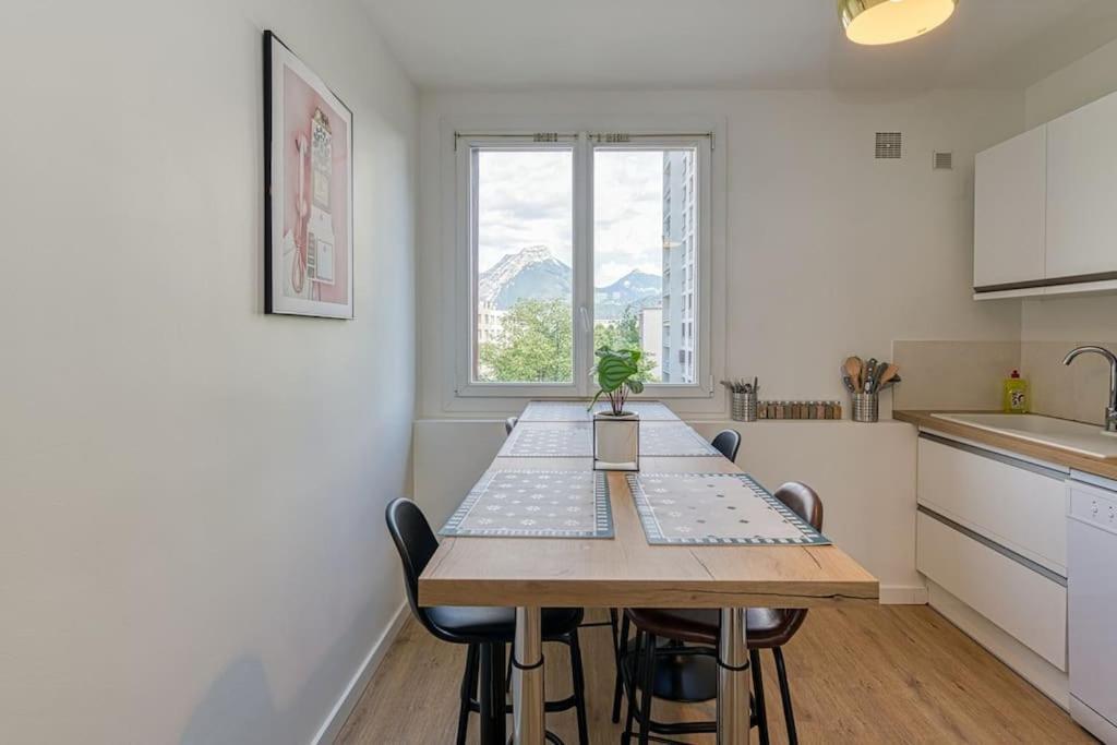Haut Standing, 4 Ch Dont 2 Sdb Prive, Clim, Fibre Grenoble Esterno foto