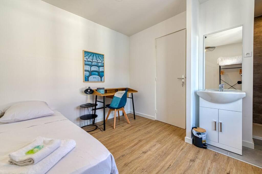 Haut Standing, 4 Ch Dont 2 Sdb Prive, Clim, Fibre Grenoble Esterno foto