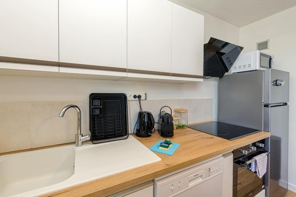 Haut Standing, 4 Ch Dont 2 Sdb Prive, Clim, Fibre Grenoble Esterno foto
