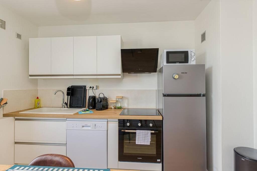 Haut Standing, 4 Ch Dont 2 Sdb Prive, Clim, Fibre Grenoble Esterno foto